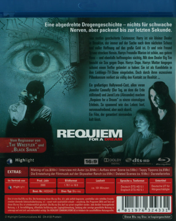 Requiem for a Dream (blu-ray)