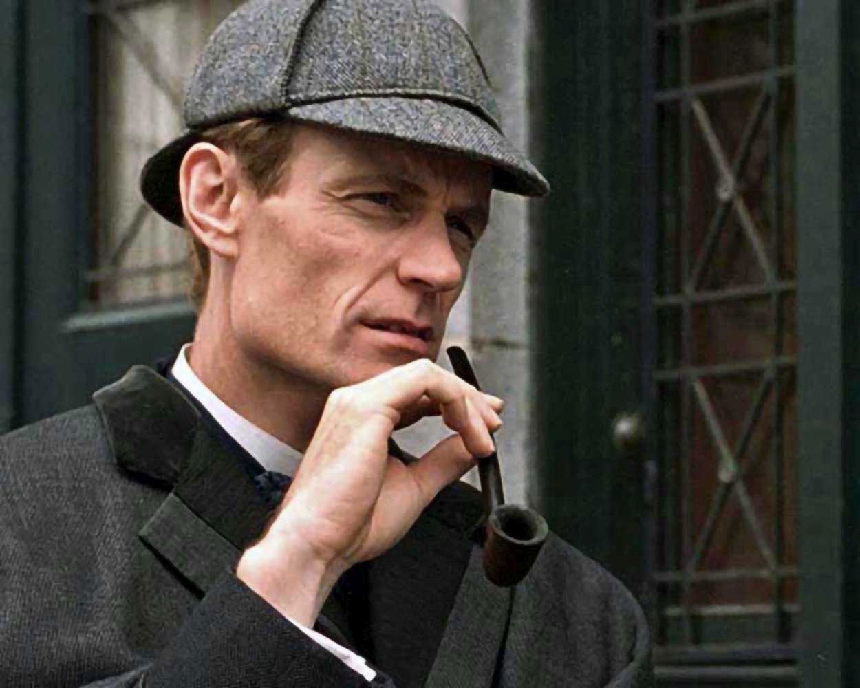 Sherlock Holmes (mit Matt Frewer) - Komplettbox / Die komplette 4-teilige Spielfilmreihe mit Matt Frewer als Meisterdetektiv (Pidax Serien-Klassiker) [2 DVDs]  (DVD)