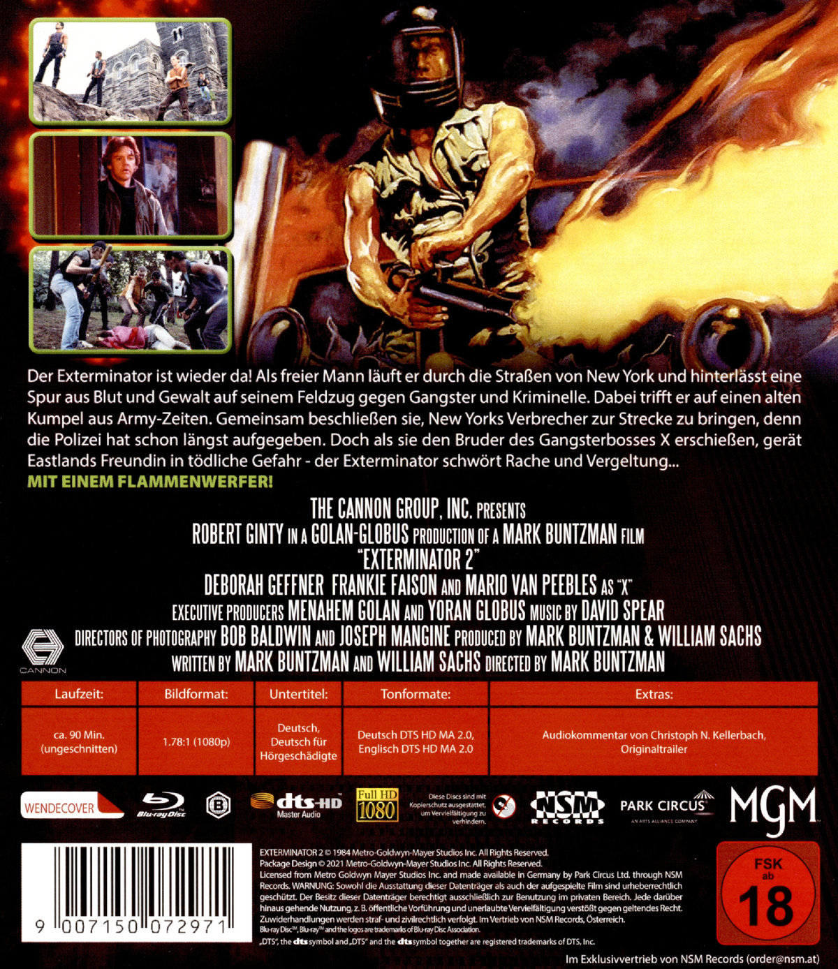 Exterminator 2, The - Uncut Edition (blu-ray)