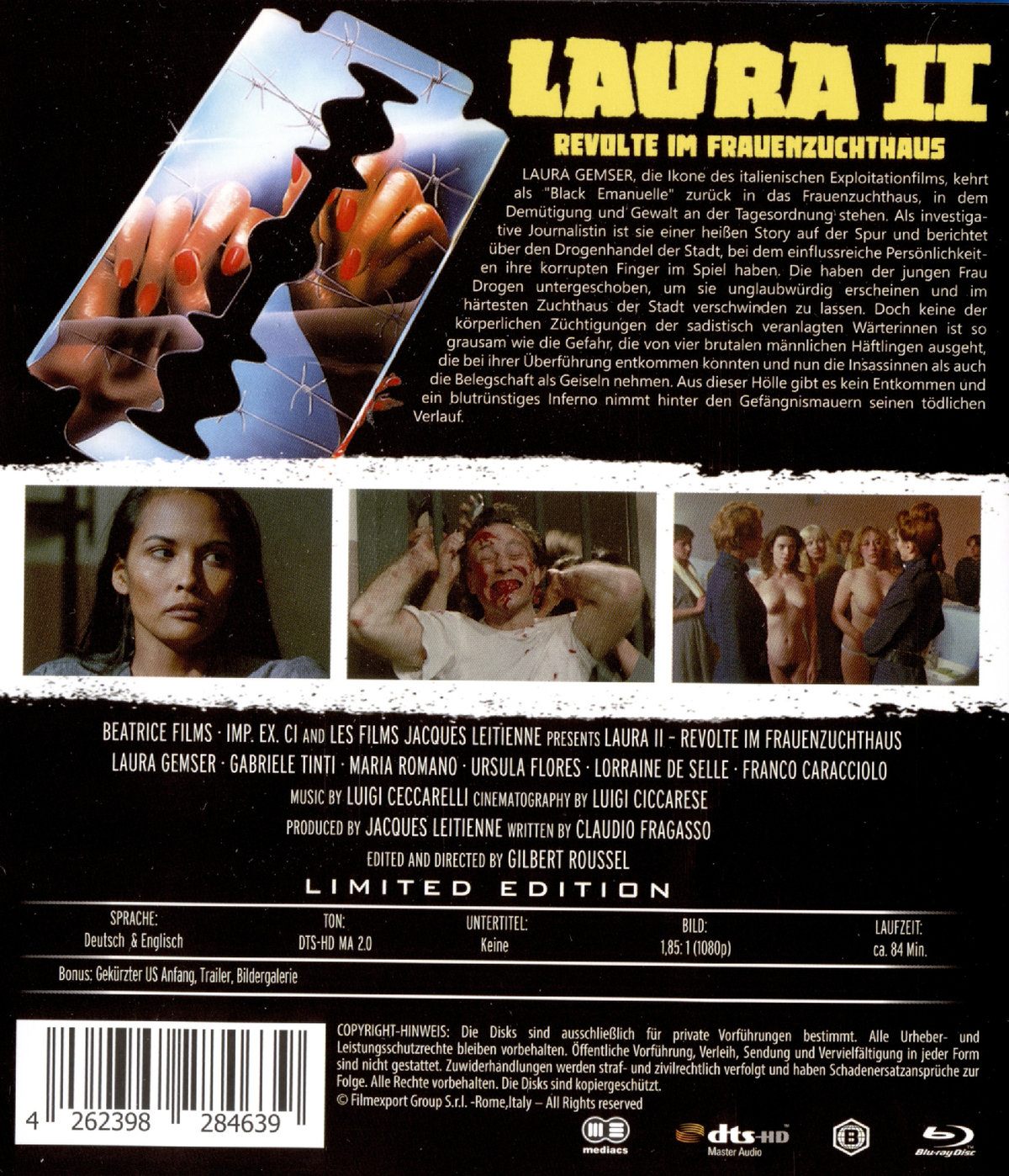 Laura II - Revolte im Frauenzuchthaus (blu-ray)