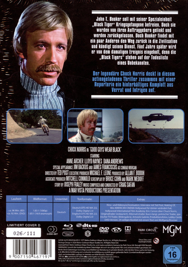 Black Tiger - Uncut Mediabook Edition (DVD+blu-ray) (D)