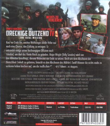 Dreckige Dutzend, Das 4 - The Fatal Mission (blu-ray)