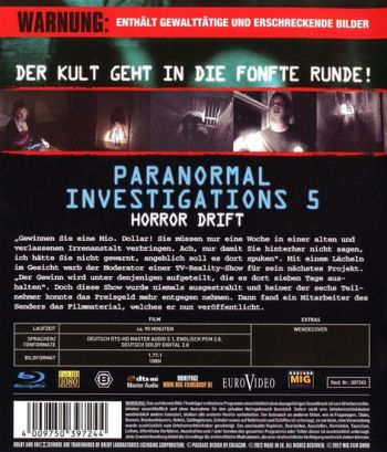 Paranormal Investigations 5 - Horror Drift (blu-ray)