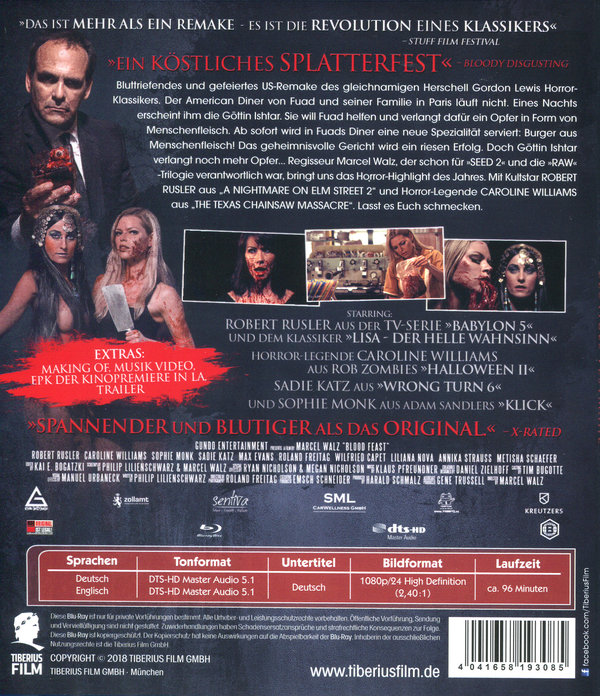 Blood Feast - Blutiges Festmahl (blu-ray)