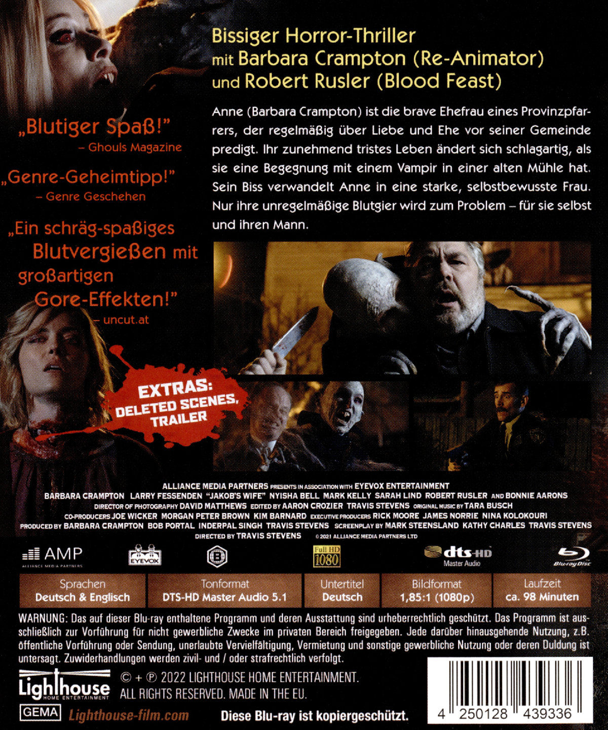 Jakobs Wife - Meine Frau, der Vampir (blu-ray)