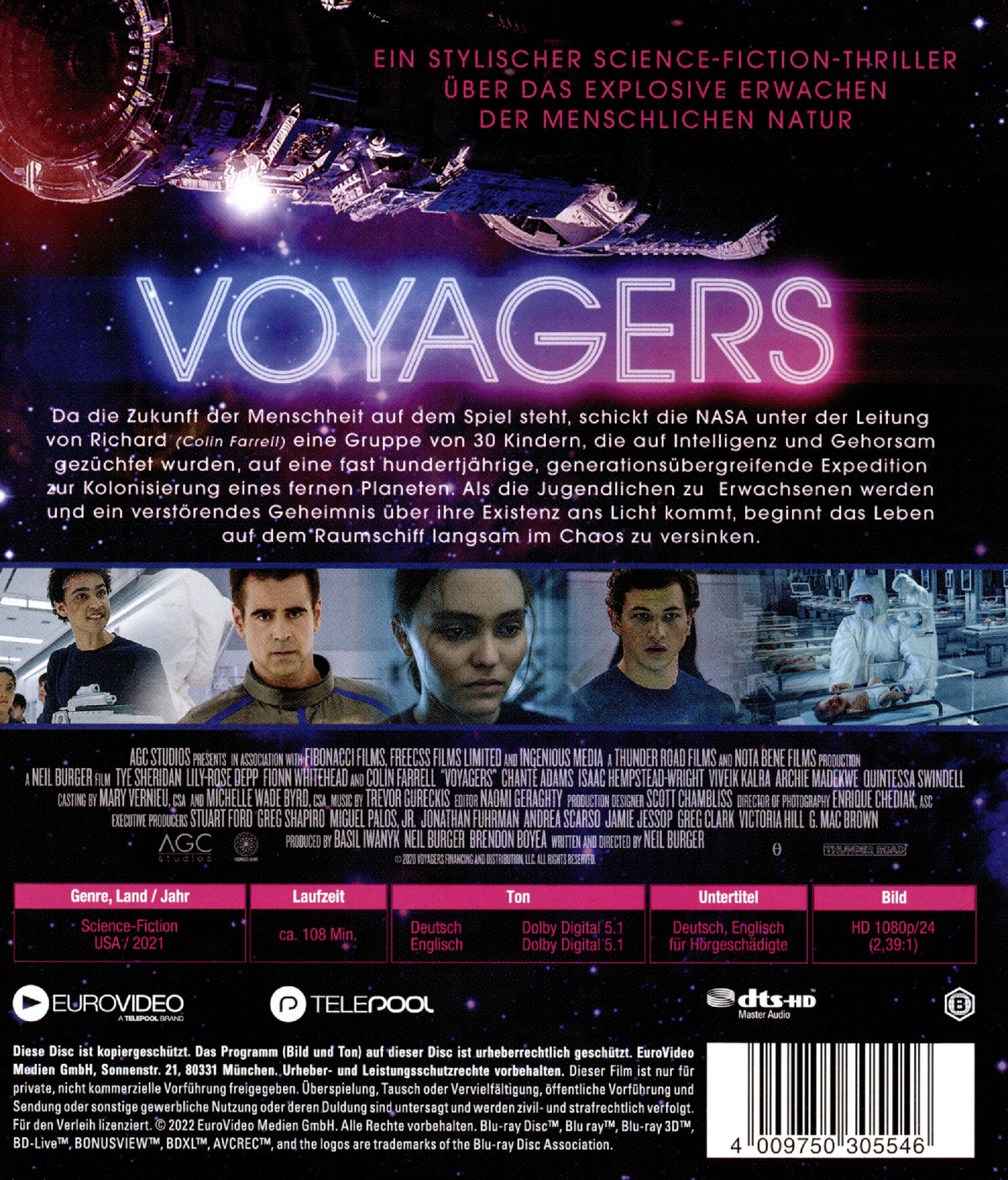 Voyagers (blu-ray)