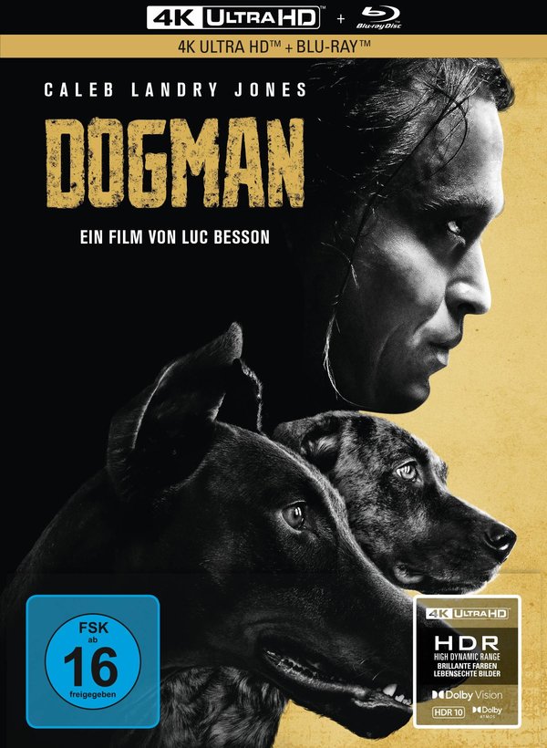 DogMan - Uncut Mediabook Edition  (4K Ultra HD+blu-ray)