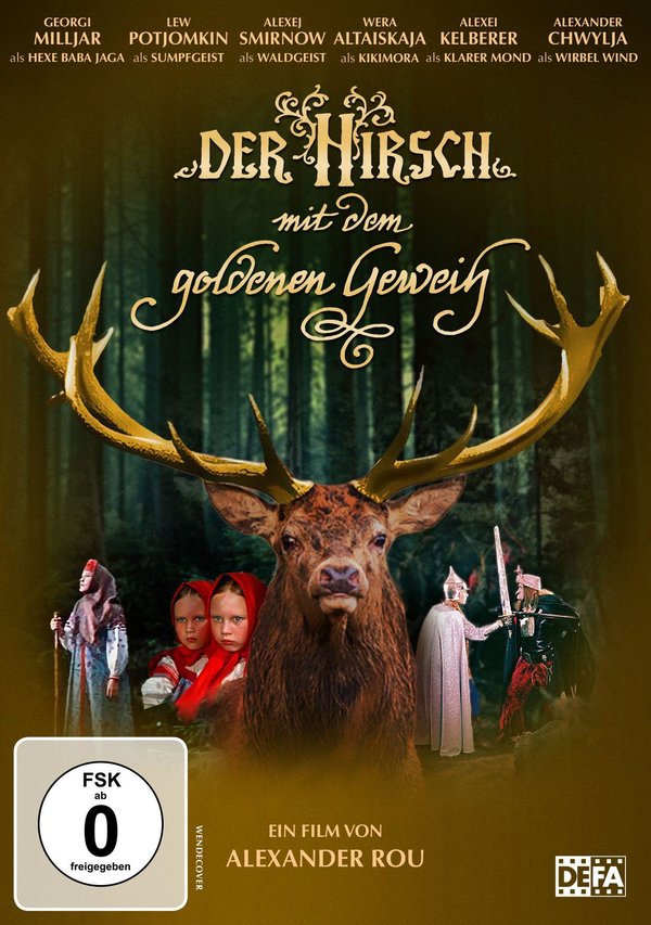 Der Hirsch mit dem goldenen Geweih (1971) (Filmjuwelen / DEFA-Märchen) (Neuauflage)  (DVD)