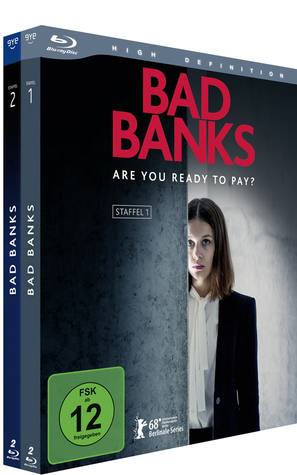 Bad Banks - Gesamtausgabe - Staffel 1 & 2  [4 BRs]  (Blu-ray Disc)