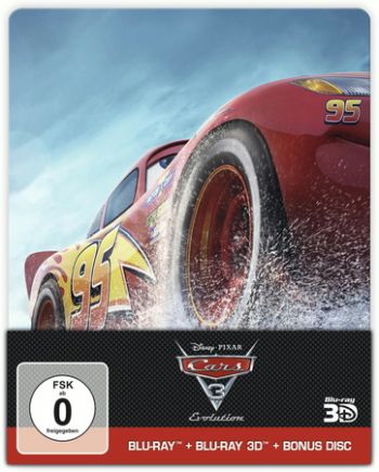 Cars 3: Evolution 3D - Limited Steelbook Edition (3D blu-ray)