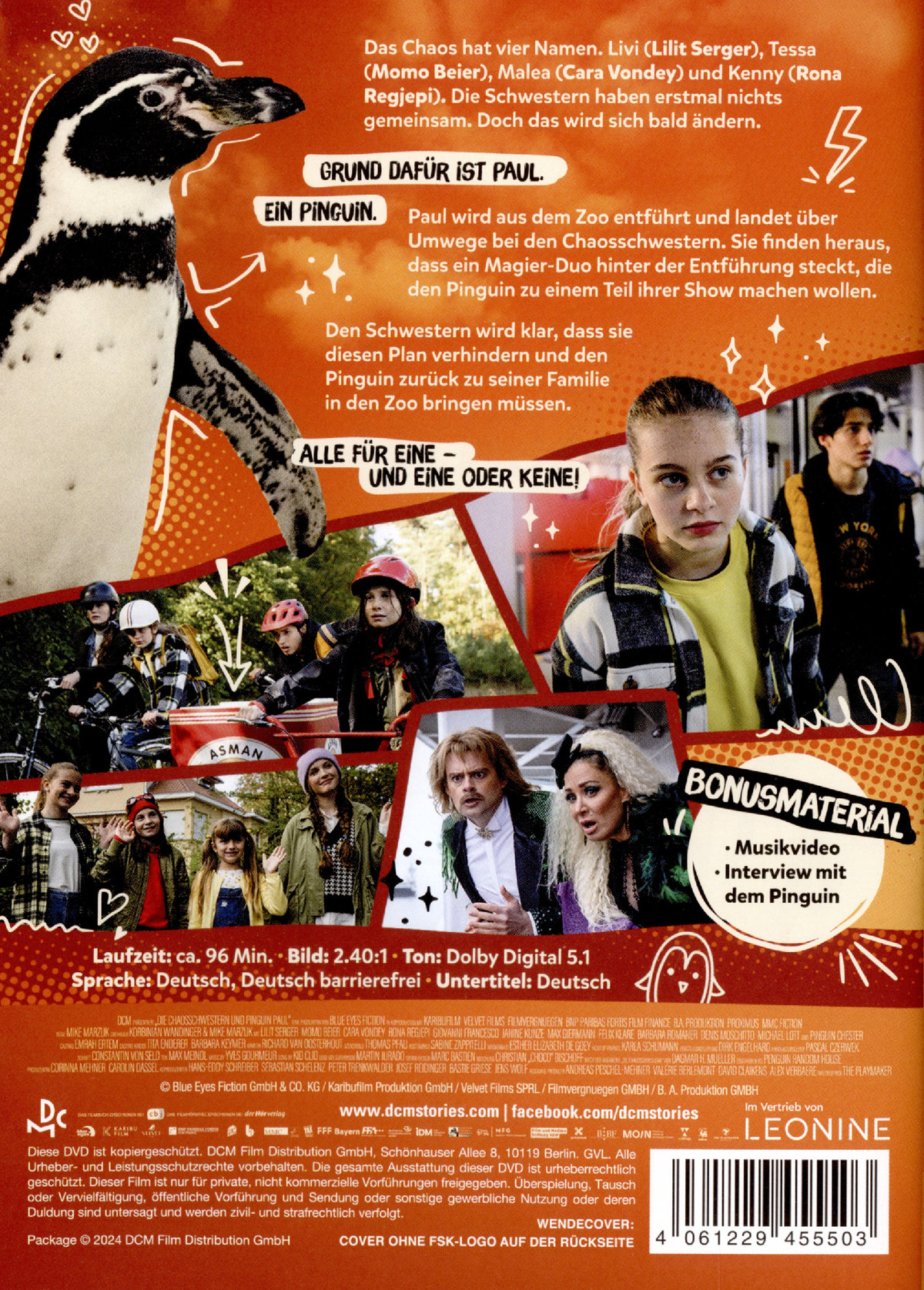 Die Chaosschwestern und Pinguin Paul  (DVD)