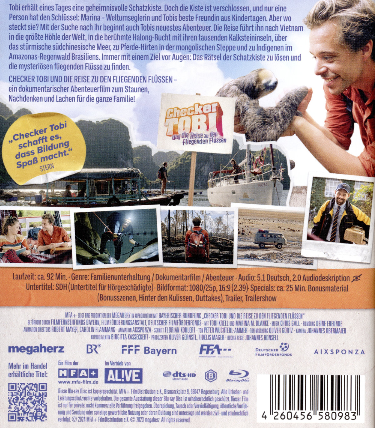 Checker Tobi und die Reise zu den fliegenden Flüssen  (Blu-ray Disc)